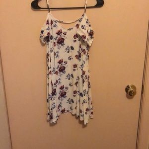 White flowery dress